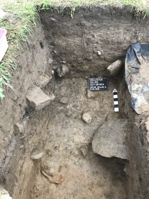 Excavation at 100cm